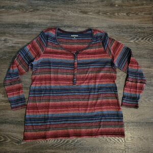 Ruff Hewn long sleeved shirt women's size 1X